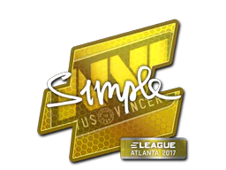 Sticker | s1mple | Atlanta 2017 image