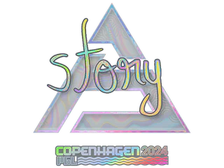 Sticker | story (Holo) | Copenhagen 2024
