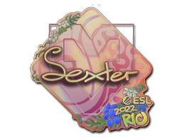 Sticker | dexter (Holo) | Rio 2022 image