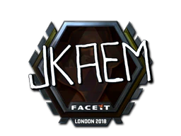 Sticker | jkaem (Foil) | London 2018 image