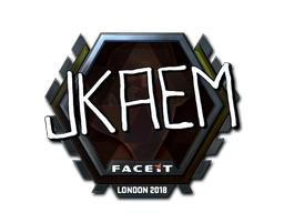 Sticker | jkaem (Foil) | London 2018 image
