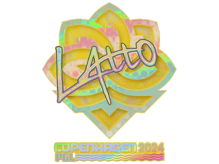 Sticker | latto (Holo) | Copenhagen 2024