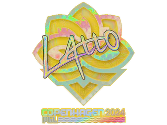 Sticker | latto (Holo) | Copenhagen 2024 image