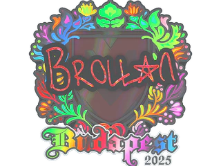 Sticker | Brollan (Holo) | Budapest 2025