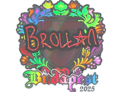 Sticker | Brollan (Holo) | Budapest 2025 image