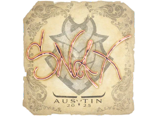 Sticker | Snax | Austin 2025