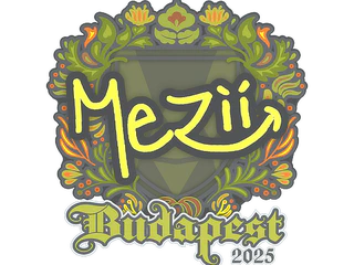Sticker | mezii | Budapest 2025