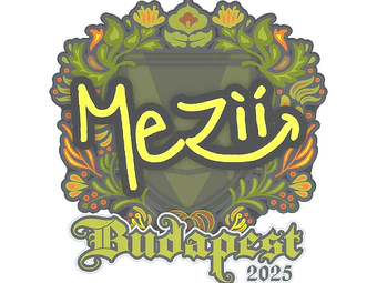 Sticker | mezii | Budapest 2025 image