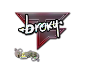 Sticker | broky (Glitter) | Paris 2023 image