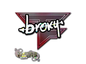 Sticker | broky (Glitter) | Paris 2023 image