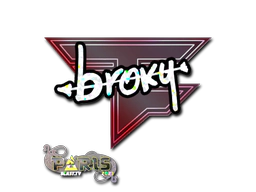 Sticker | broky (Glitter) | Paris 2023 image