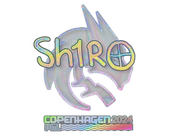 Sticker | sh1ro (Holo) | Copenhagen 2024 image