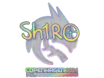 Sticker | sh1ro (Holo) | Copenhagen 2024 image