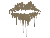 Sealed Graffiti | Kiss (Dust Brown) image