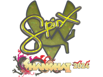 Sticker | Spinx (Glitter) | Shanghai 2024 image