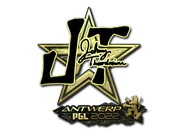 Sticker | JT (Gold) | Antwerp 2022 image