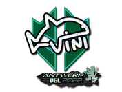 Sticker | VINI (Glitter) | Antwerp 2022 image