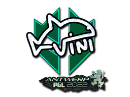 Sticker | VINI (Glitter) | Antwerp 2022 image