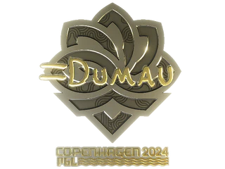 Sticker | dumau (Gold) | Copenhagen 2024