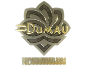 Sticker | dumau (Gold) | Copenhagen 2024 image