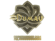 Sticker | dumau (Gold) | Copenhagen 2024 image