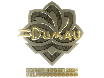 Sticker | dumau (Gold) | Copenhagen 2024 image