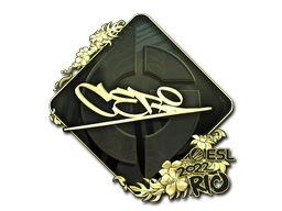 Sticker | CeRq (Gold) | Rio 2022 image