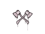 Sealed Graffiti | X-Axes (War Pig Pink) image