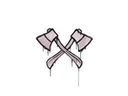 Sealed Graffiti | X-Axes (War Pig Pink)