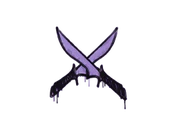 Sealed Graffiti | X-Knives (Violent Violet) image