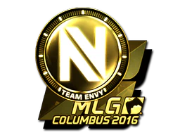 Sticker | Team EnVyUs (Gold) | MLG Columbus 2016 image