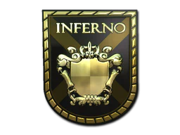 Sticker | Inferno (Gold) image