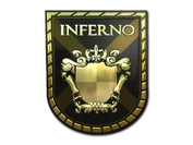 Sticker | Inferno (Gold) image