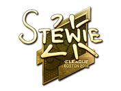 Sticker | Stewie2K (Gold) | Boston 2018 image