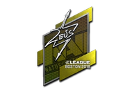 Sticker | Zeus | Boston 2018 image