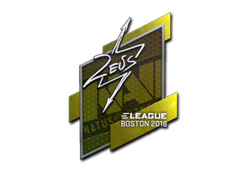 Sticker | Zeus | Boston 2018 image