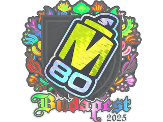 Sticker | M80 (Holo) | Budapest 2025