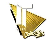 Sticker | Titan (Gold) | Cologne 2015 image