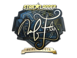 Sticker | NAF (Gold) | Berlin 2019 image