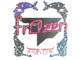 Sticker | frozen (Holo) | Austin 2025 image