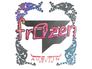 Sticker | frozen (Holo) | Austin 2025