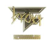 Sticker | broky (Gold) | Copenhagen 2024 image