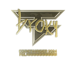 Sticker | broky (Gold) | Copenhagen 2024