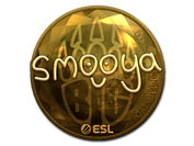 Sticker | smooya (Gold) | Katowice 2019 image