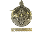 Sticker | Techno4K (Gold) | Copenhagen 2024 image