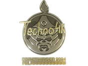 Sticker | Techno4K (Gold) | Copenhagen 2024 image