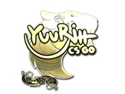 Sticker | yuurih (Gold) | Paris 2023 image