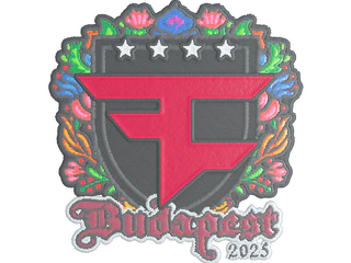 Sticker | FaZe Clan (Embroidered) | Budapest 2025