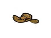 Sealed Graffiti | Sheriff (Desert Amber) image