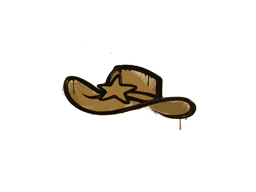 Sealed Graffiti | Sheriff (Desert Amber)